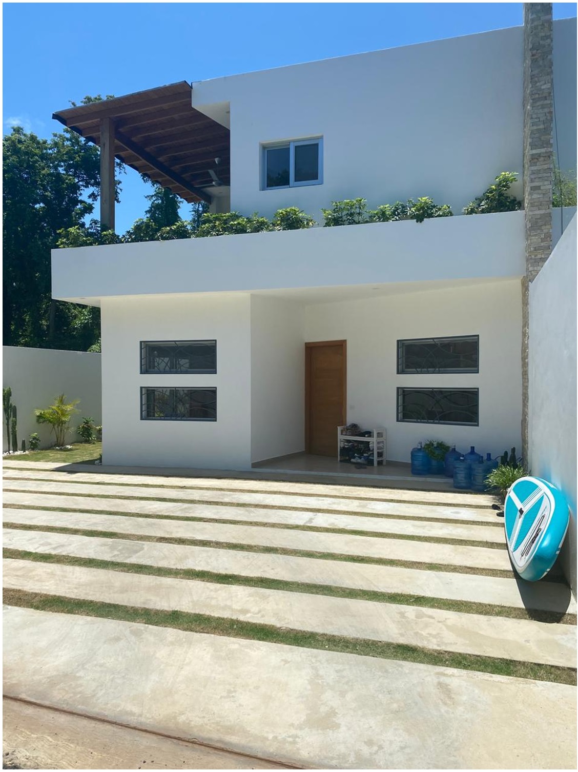 casas vacacionales y villas - Townhouse Villa en Las Terrenas, a  600 Mts. de Playa Ballenas, 2 niveles, Pisci