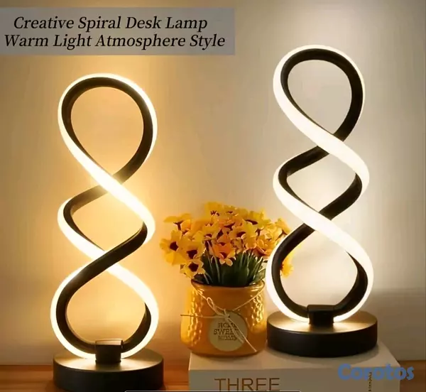decoración y accesorios -  Lámparas espirales retro  2