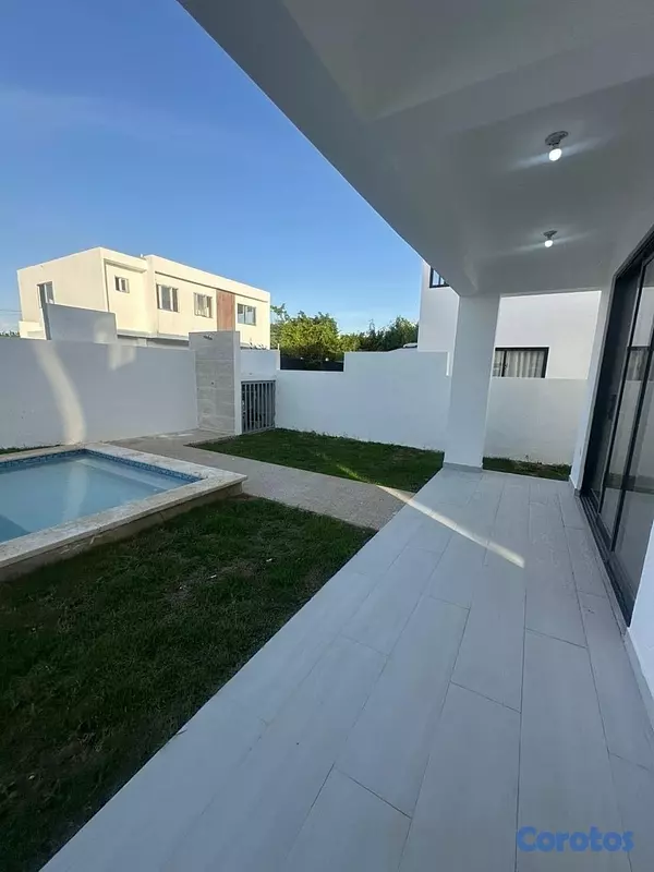 casas vacacionales y villas - venta de Villa con piscina en punta cana República Dominicana 8