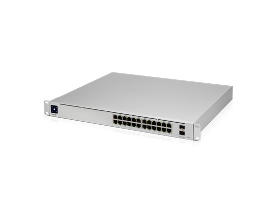 computadoras y laptops - SWITCH 24 PUERTOS UBIQUITI UNIFI, 10/100/1000MBPS. + 2 PUERTOS SFP, (16 PUERTOS  1