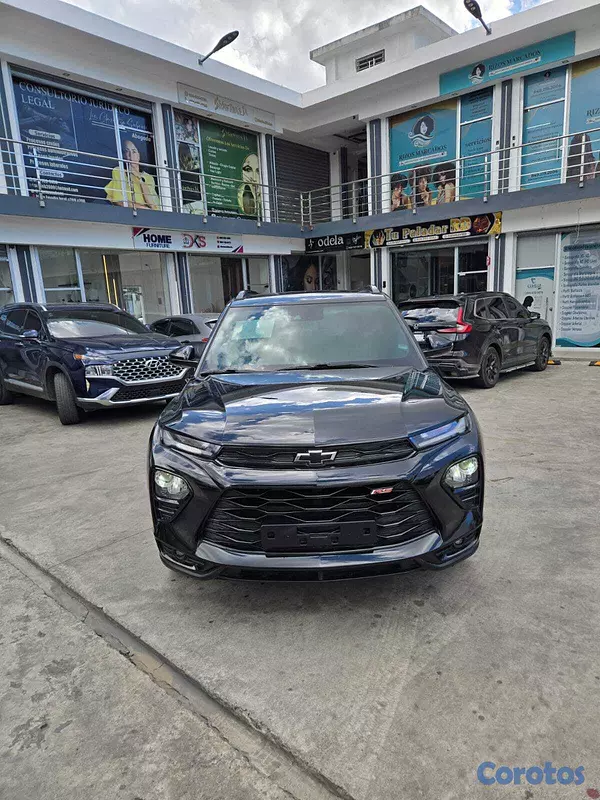 jeepetas y camionetas - CHEVROLET TRAILBLAZER 2022 NEGRO GASOLINA 4