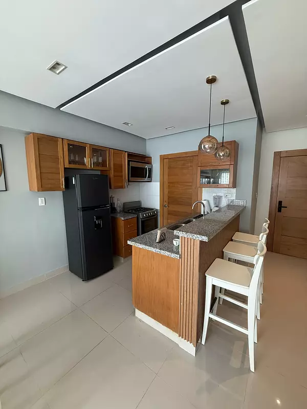 apartamentos - Alquilo apto amueblado en Zona Universitaria  3