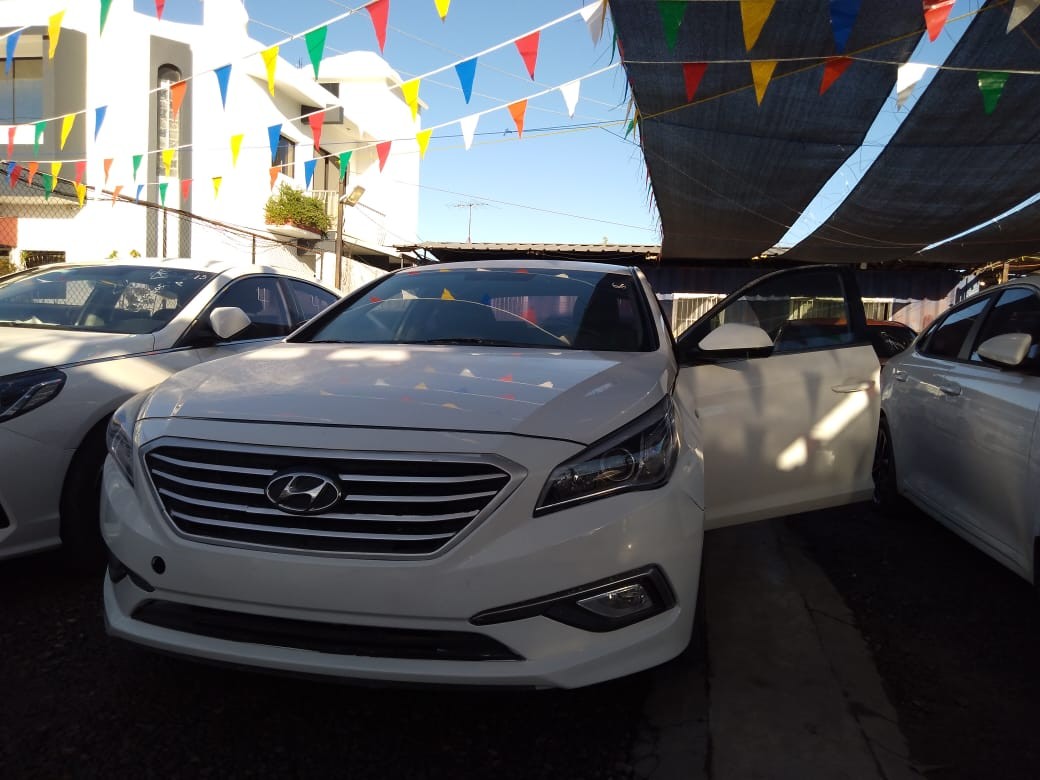 carros - HYUNDAI SONATA 2017 BLANCO 1