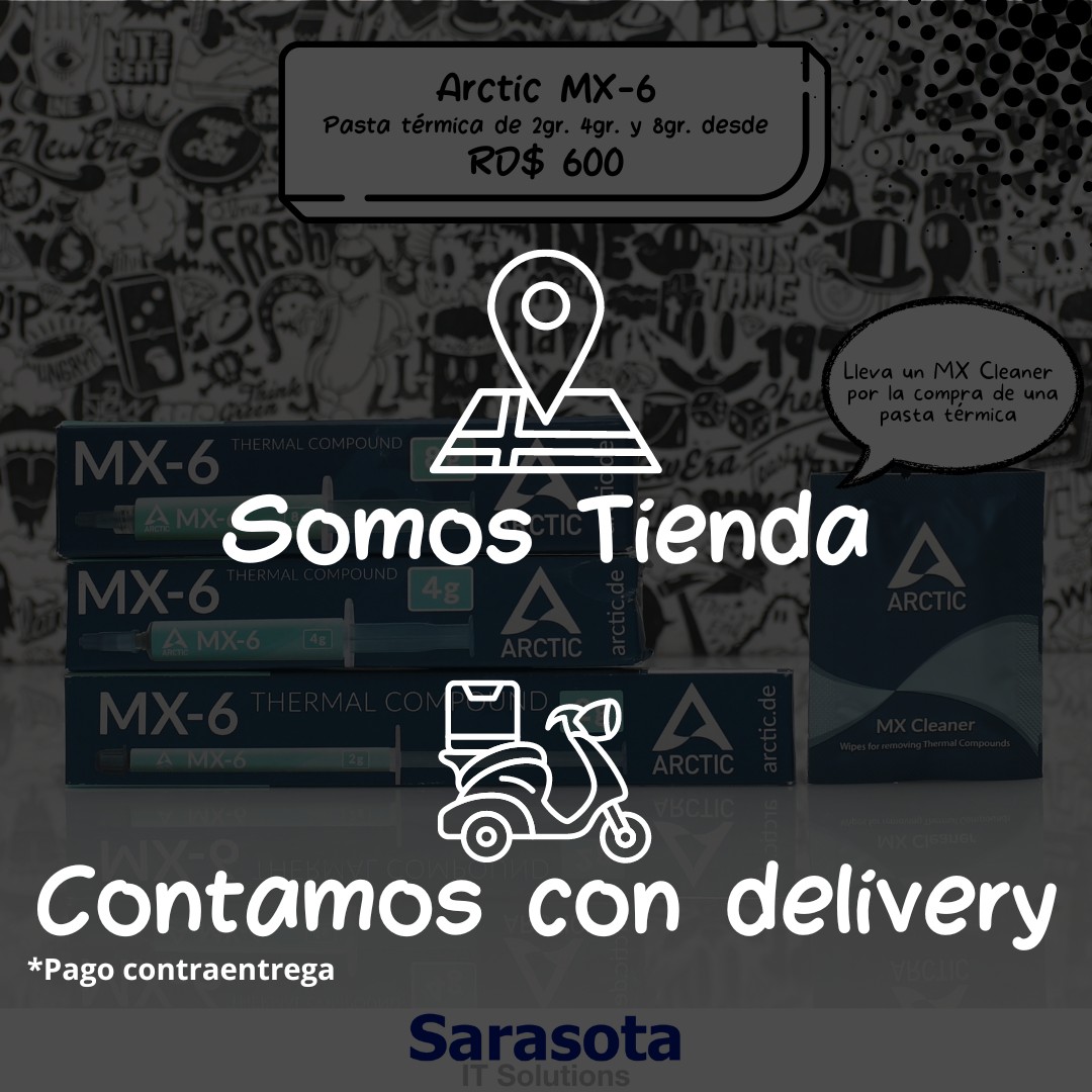 computadoras y laptops - Arctic Pasta térmica MX6 desde 600 1
