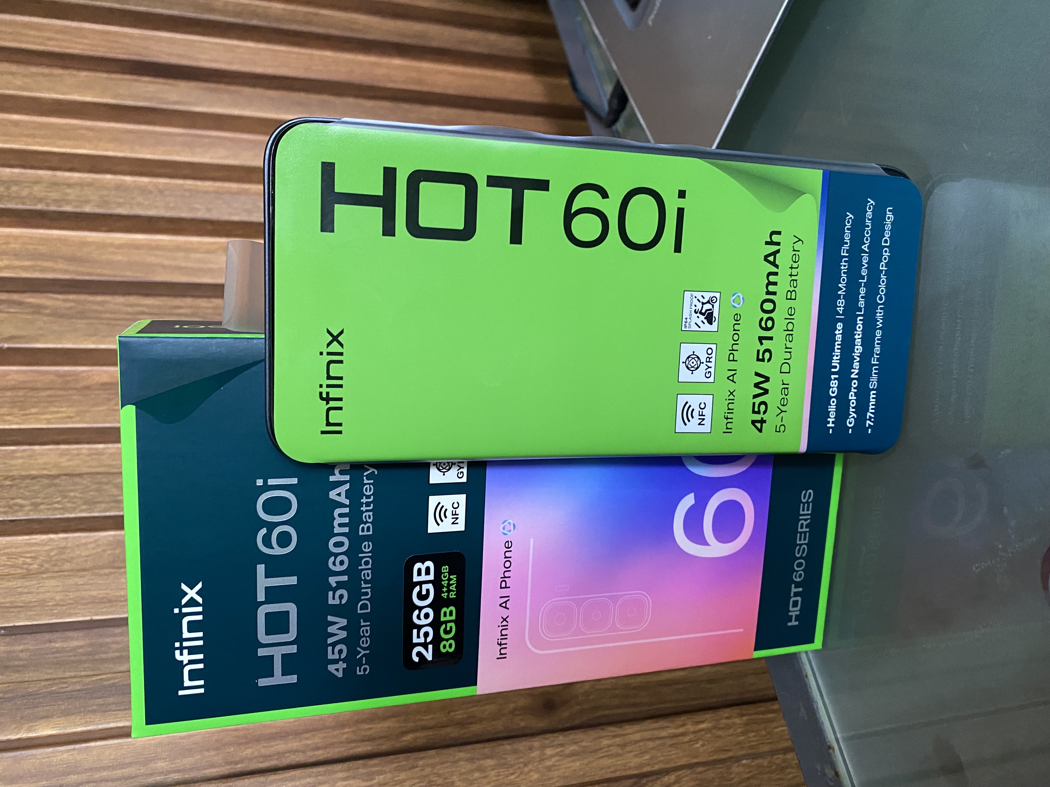 celulares y tabletas - Infinix Hot 🥵 60i 256GB 4