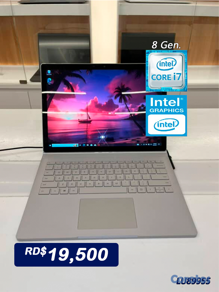 computadoras y laptops - MICROSOFT SURFACE BOOK 2 1