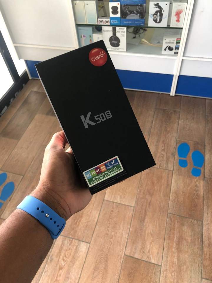 celulares y tabletas - LG K50S 32GB DESBLOQUEADO DE FÁBRICA