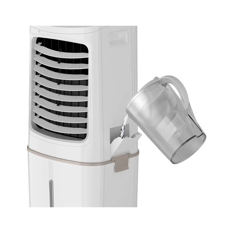 aires acondicionados y abanicos - Ventilador enfriador de refrigeración blanco, capacidad 50 litros, MIDEA.