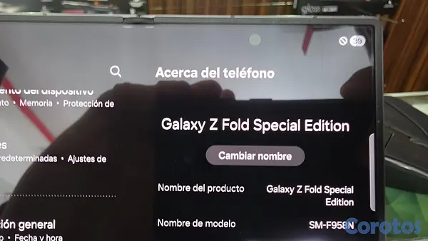 celulares y tabletas - Samsung Galaxy Z Fold Special Edition 512GB 16GB R 3