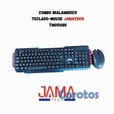 computadoras y laptops - TECLADO y MOUSE INALAMBRICO COMBO JAMATECH  1