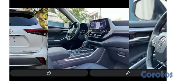 jeepetas y camionetas - Toyota Highlander Platinum Full 2021 3