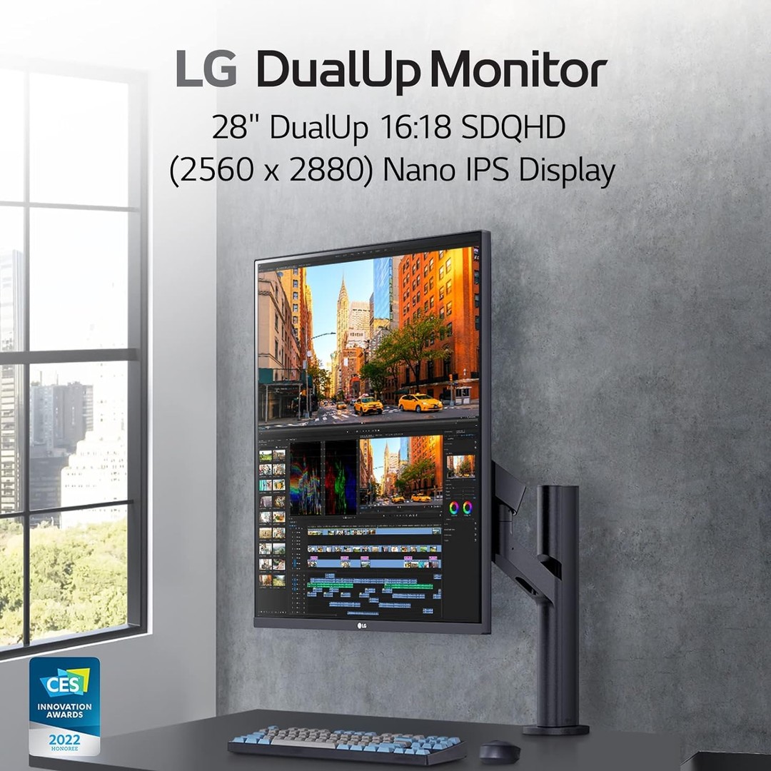 computadoras y laptops - Monitor LG 28MQ780-B 28 pulgadas SDQHD 2560x2880 Nano IPS DualUp Monitor 3