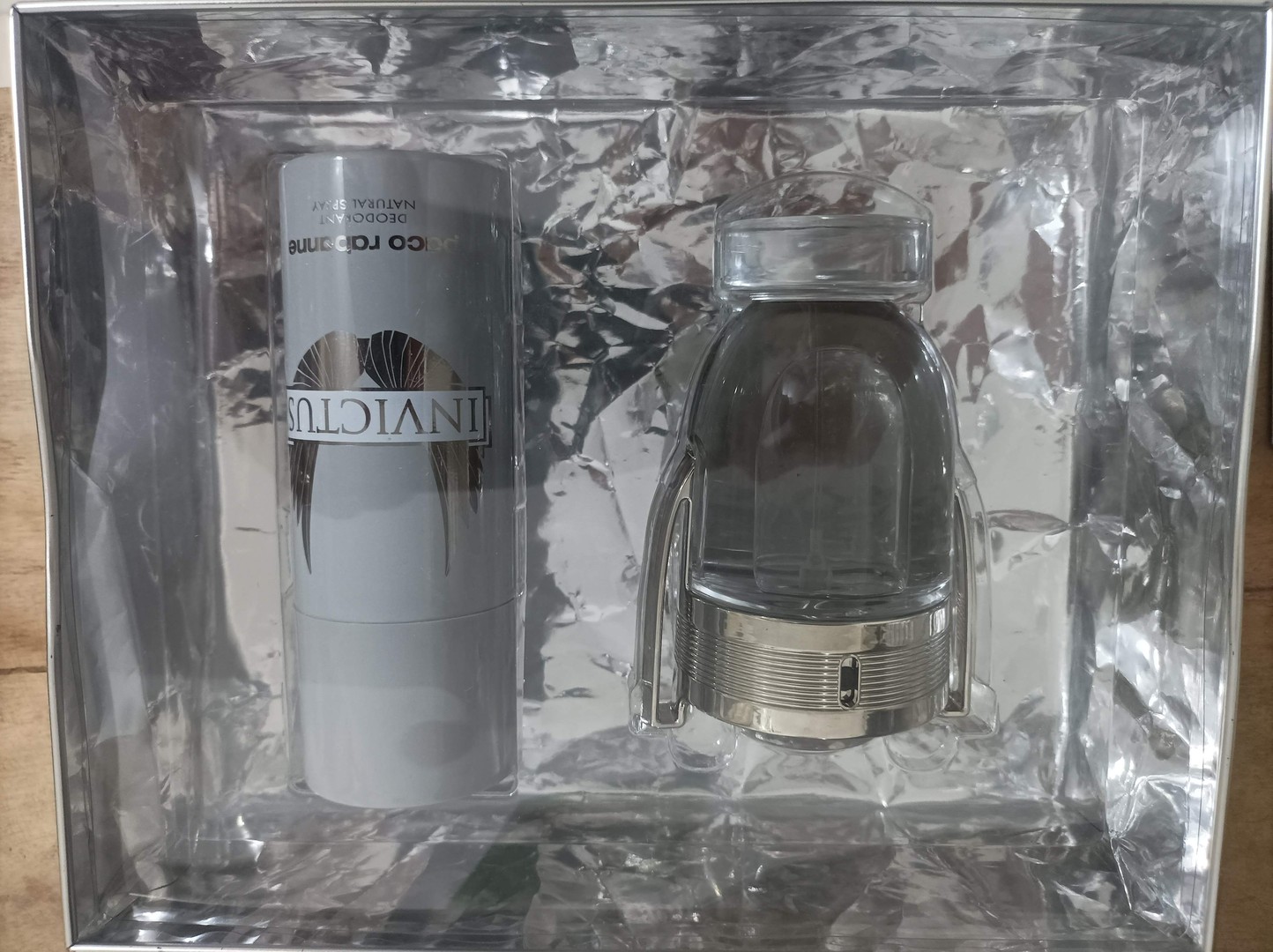 salud y belleza - Vendo Cofre Invictus de Paco Rabanne - Perfume de Hombre 0