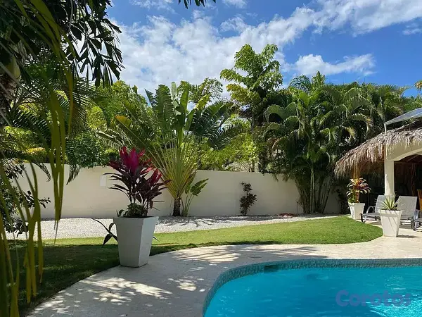 casas vacacionales y villas - Las Terrenas - Samaná, Casa moderna amueblada con piscina privada 15