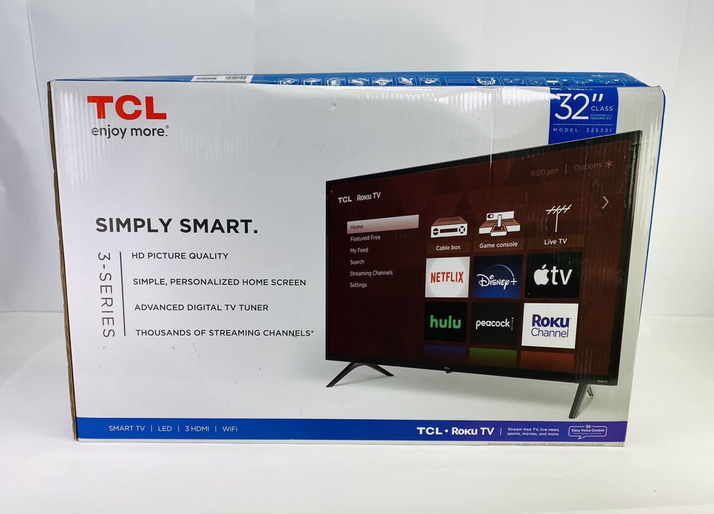 tv - Tv TCL 32" CLASE 3-SERIES HD LED 32S301 32´´ SMART 1