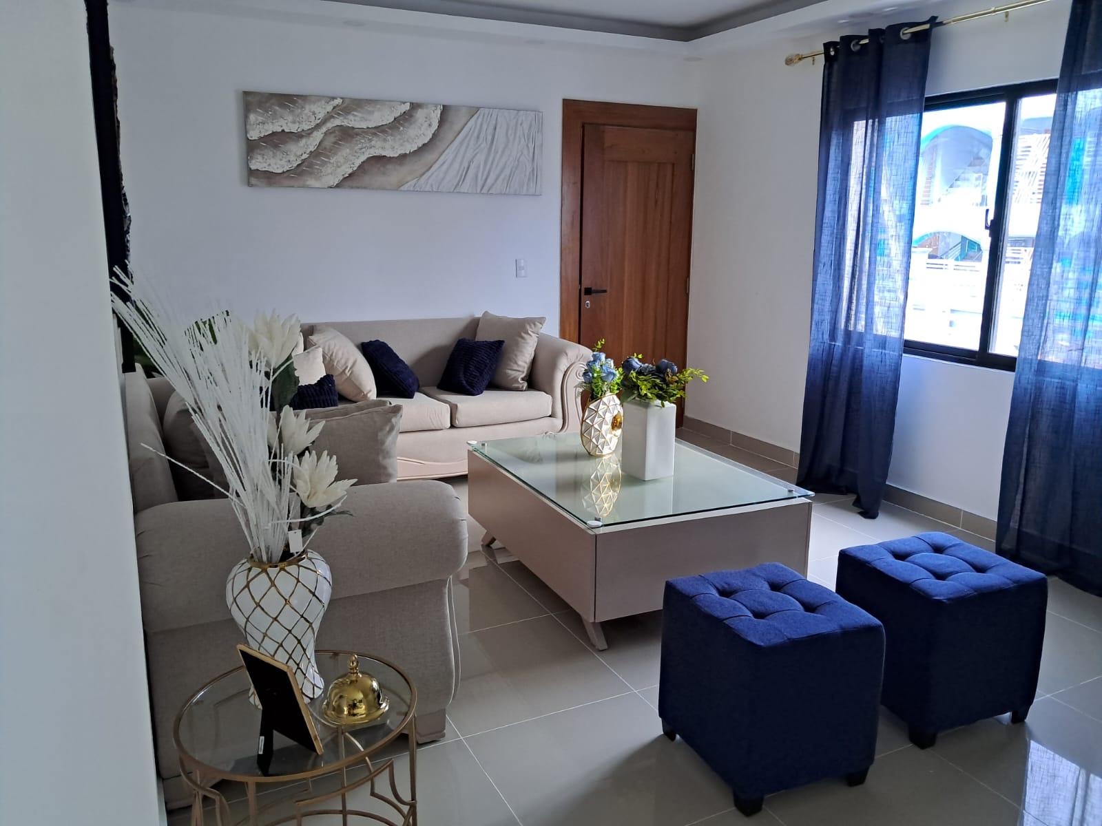 apartamentos - Moderno apartamento amueblado full nuevo a 5 minutos de la playa  1