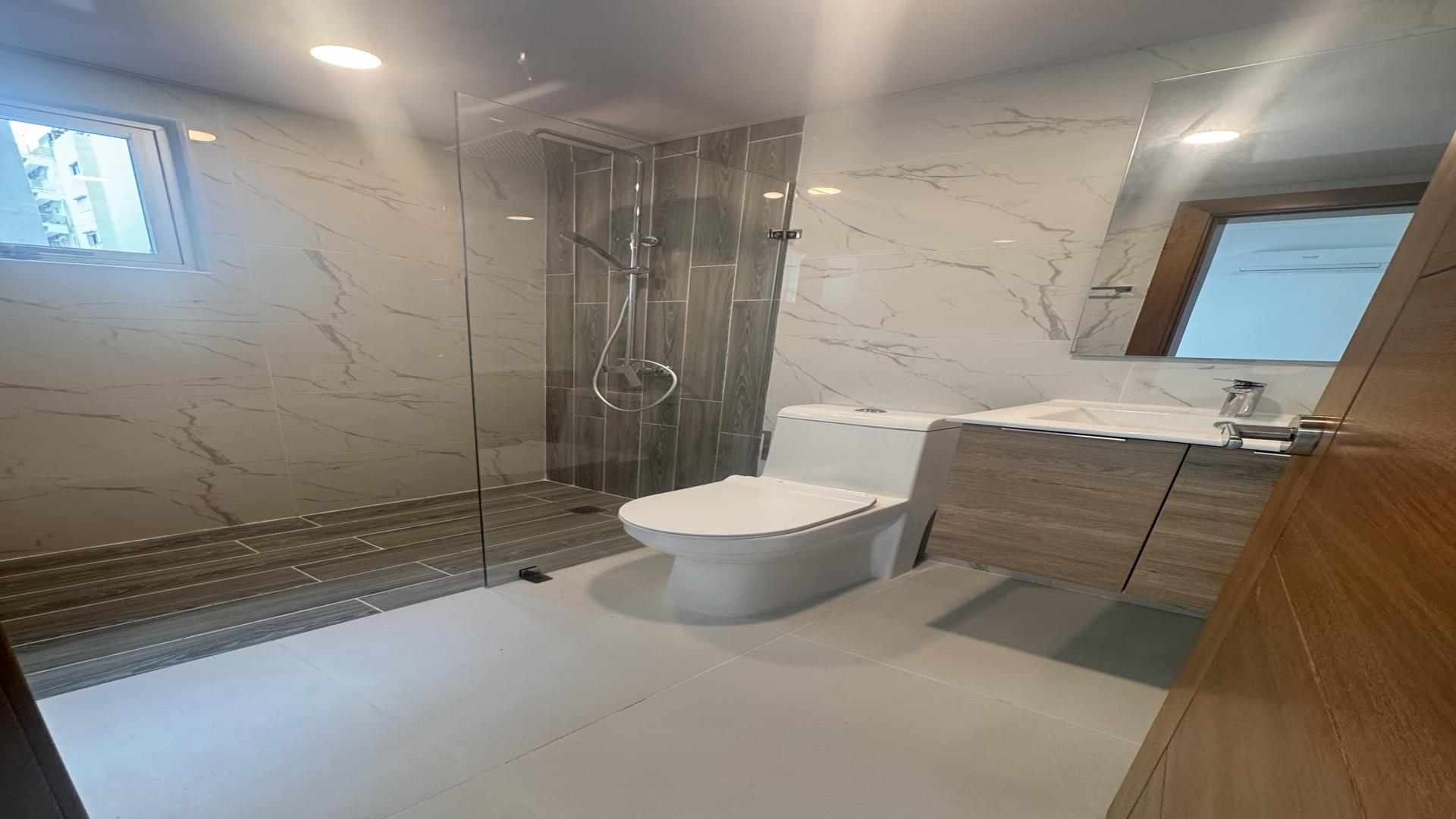 apartamentos - En alquiler moderno apto de una habitación con línea blanca en el ensanche Naco 3