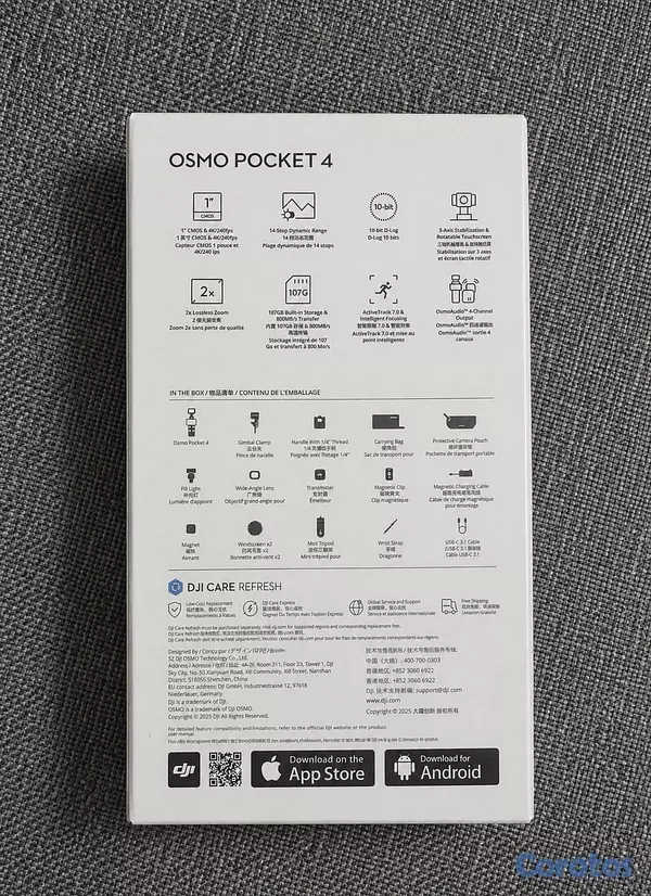camaras y audio - DJI Osmo Pocket 4 – Standard & Creator Combo 
 12