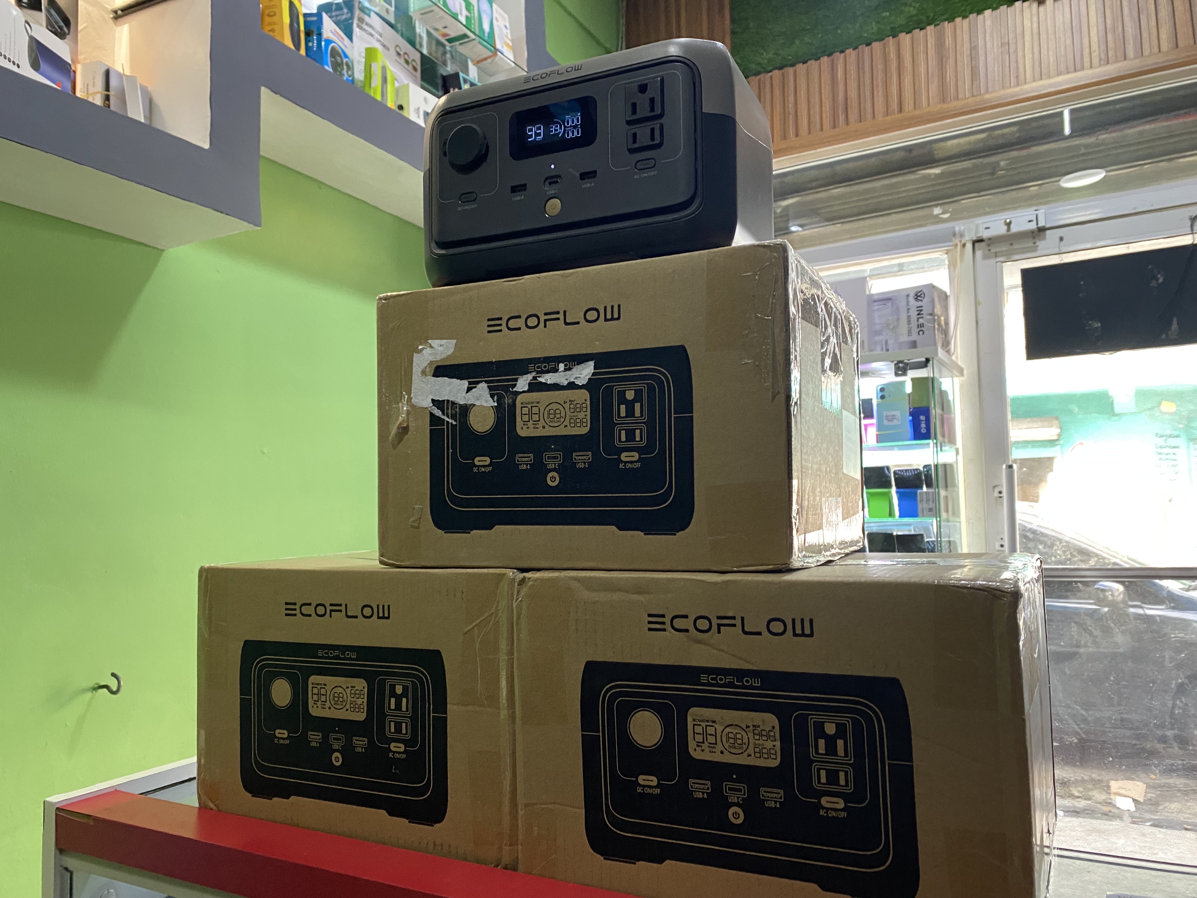 otros electronicos - Generador portátil 110V 265W  3