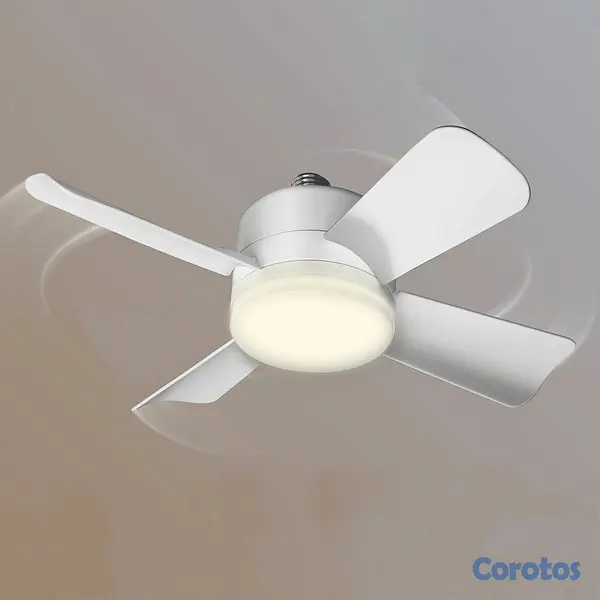 aires acondicionados y abanicos - Socket Fanlight Lampara Led Y Ventilador 2