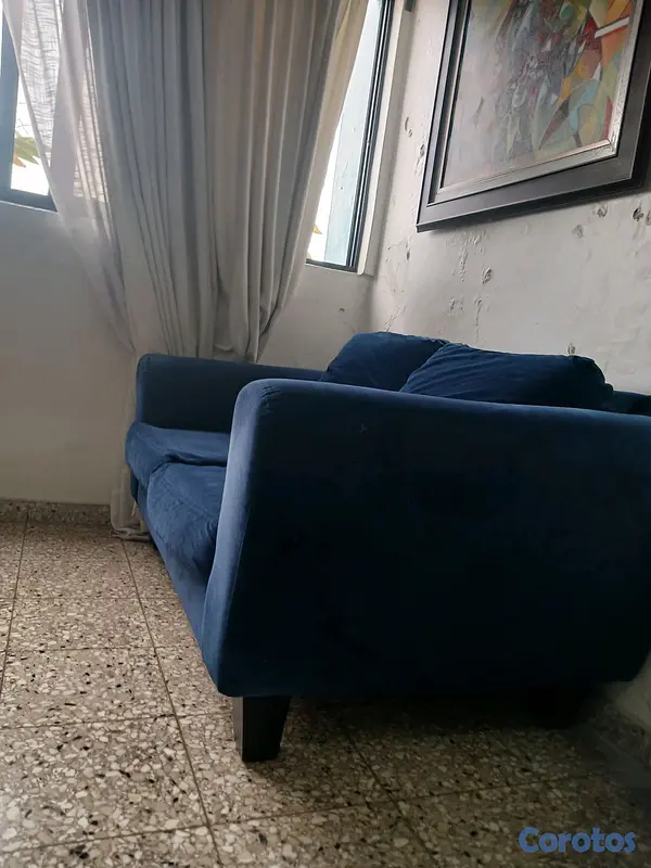 muebles y colchones - mueble de 2 asientos  4