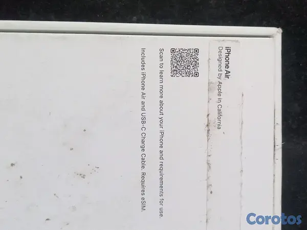 celulares y tabletas - IPhone 17 Air 256GB Bloqueado  5