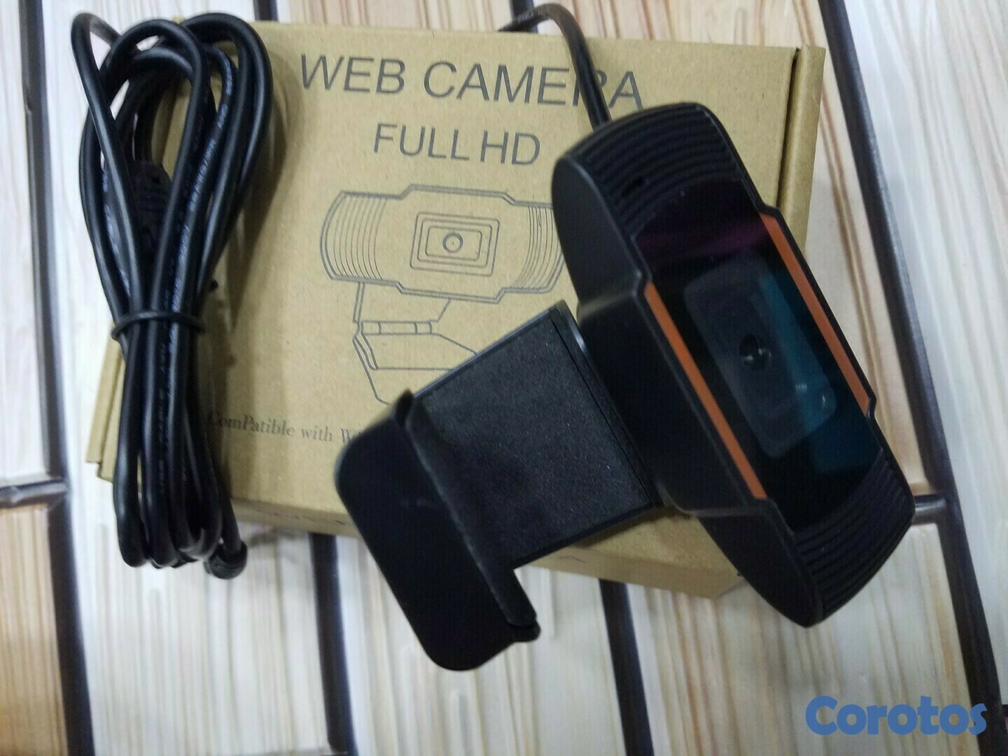 camaras y audio - Cámara web USB 480P HD con micrófono integrado
 2