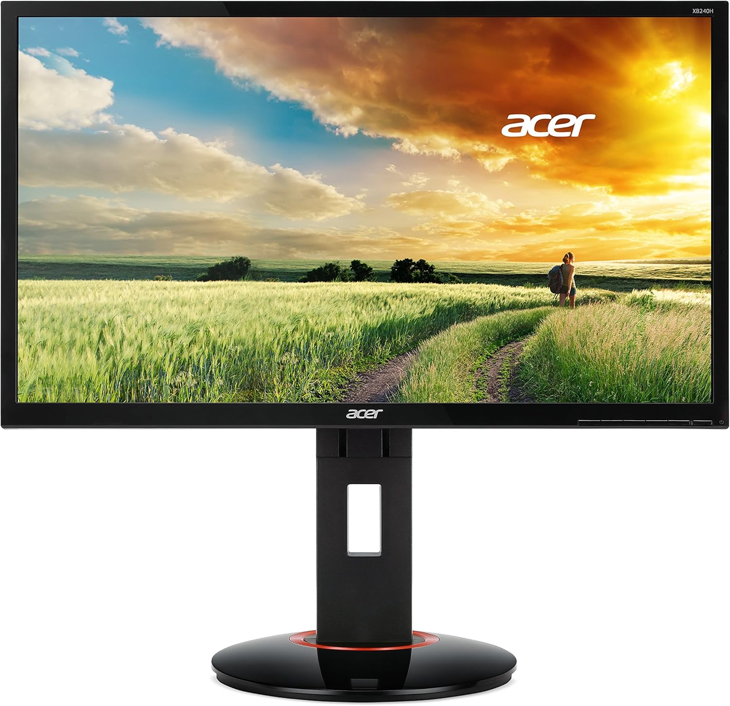 computadoras y laptops - Monitor Gamer Acer XB240H 144hz NVIDIA G-SYNC