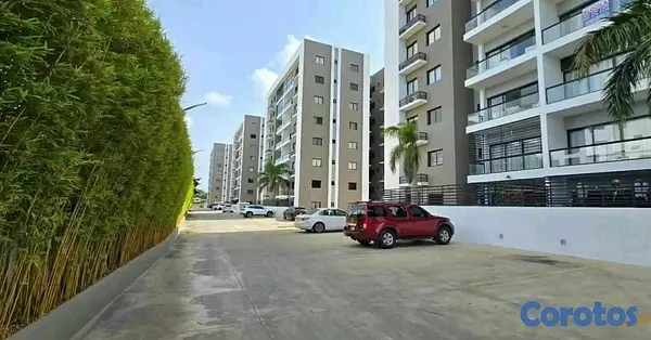 apartamentos - rento 4to piso con ascensor en autopista duarte próximo al homs  3