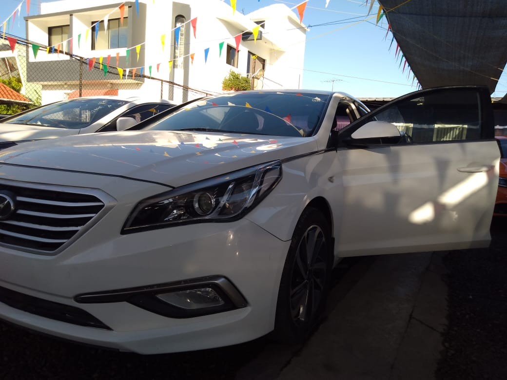 carros - HYUNDAI SONATA 2017 BLANCO 2