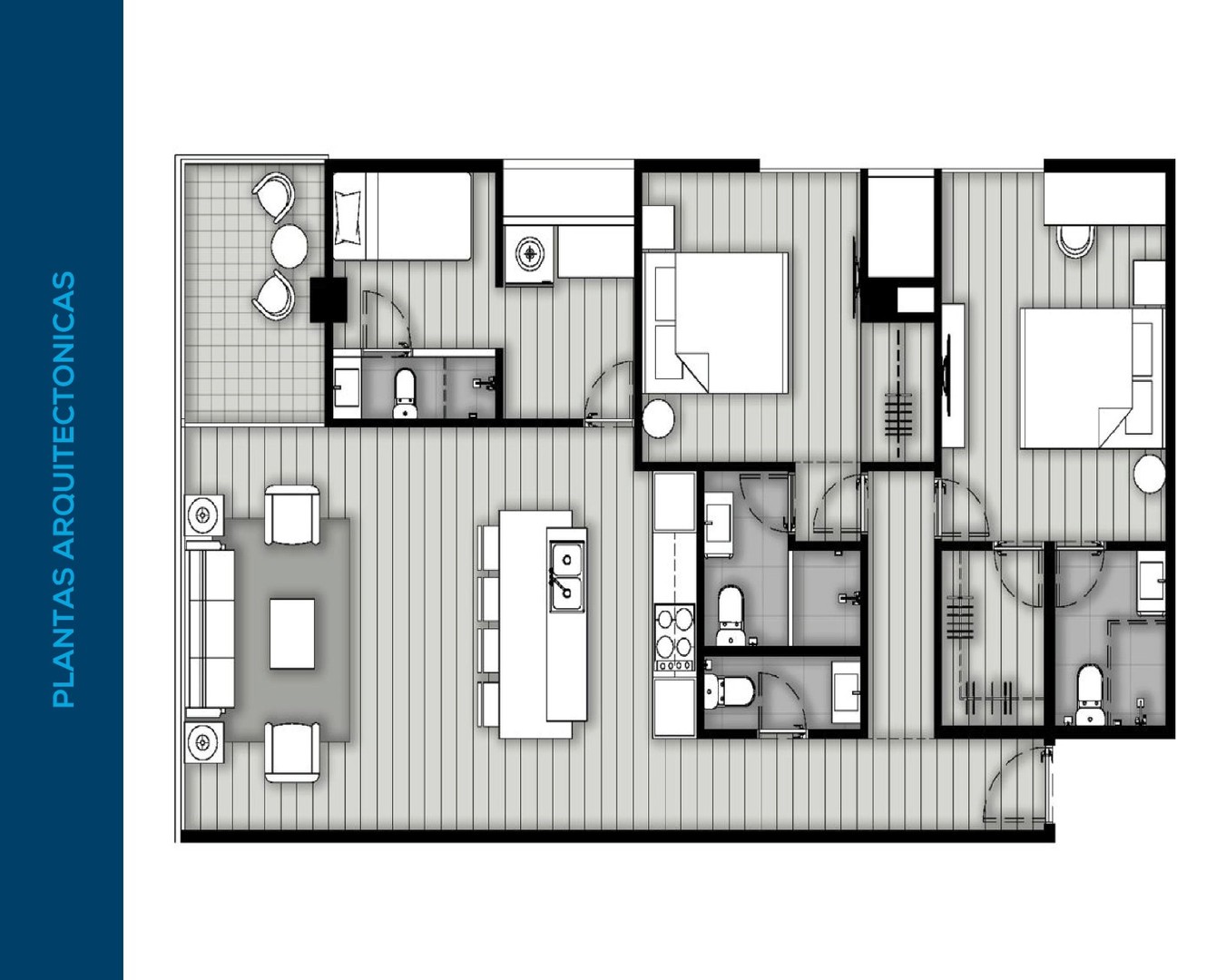 apartamentos - Proyecto de apartamento en venta en Bella Vista  8