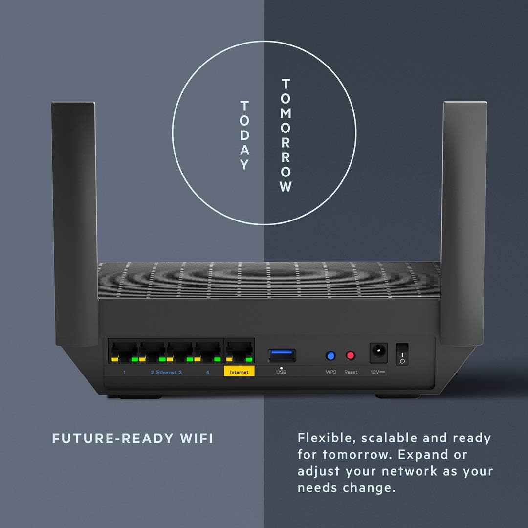 consolas y videojuegos - Dual-Band Mesh WiFi 6 Router (AX1500) 4
