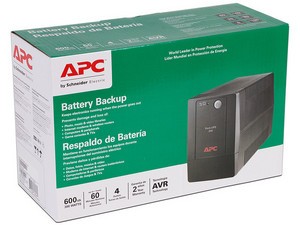 computadoras y laptops - UPS APC BACK-UPS, 0.6KVA(600VA), 300 WATTS,  BX600L-LM  1