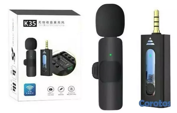 accesorios para electronica - Microfono inalambrico con conector 3.5 mm para telefono, tablet 1