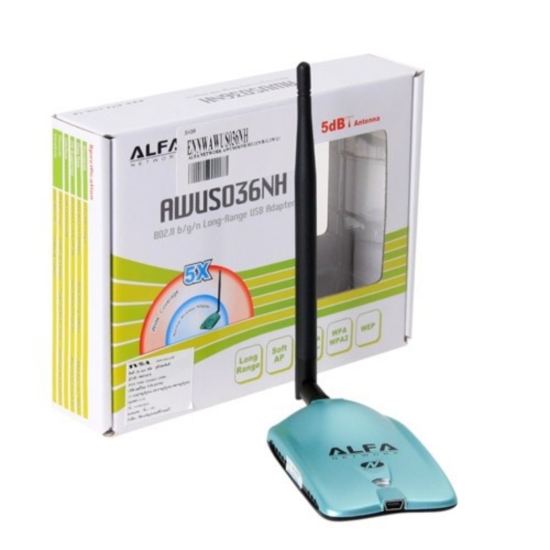 computadoras y laptops - Antena wifi alfa /2000 mw 20Dbi/ AWU0S36H