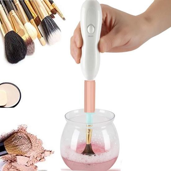 salud y belleza - LIMPIADOR DE BROCHAS DE MAQUILLAJE ELÉCTRICO. 1
