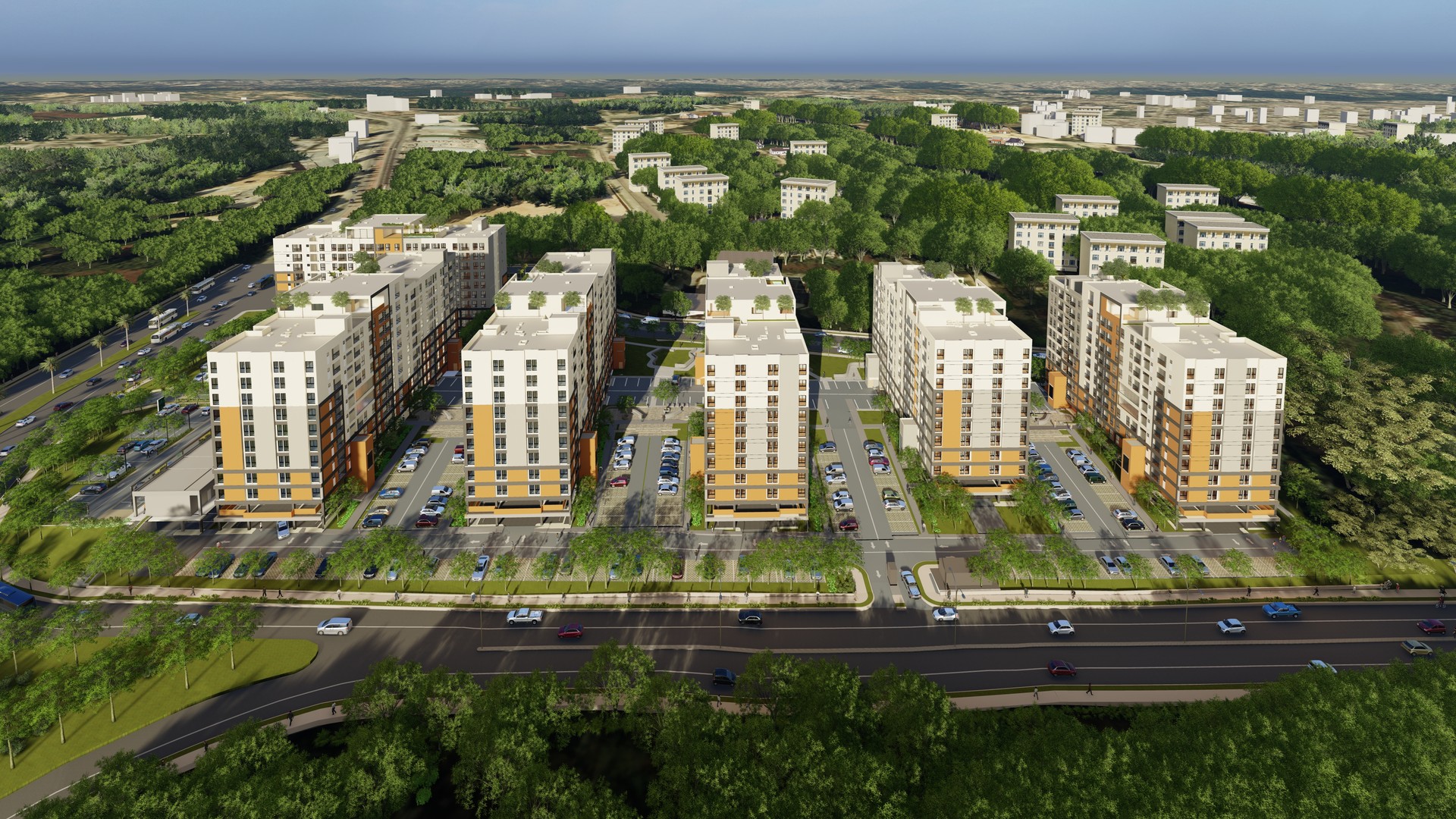 apartamentos - proyecto de apartamentos con plaza comercial en la avenida jacobo majluta