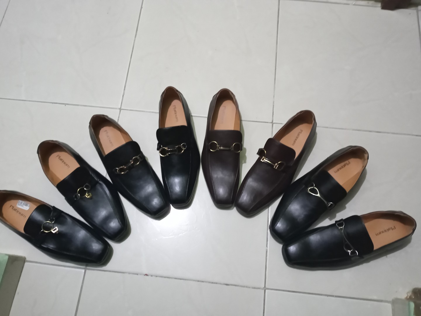 zapatos para hombre - Zapatos NUEVOS Platinum  Size #44