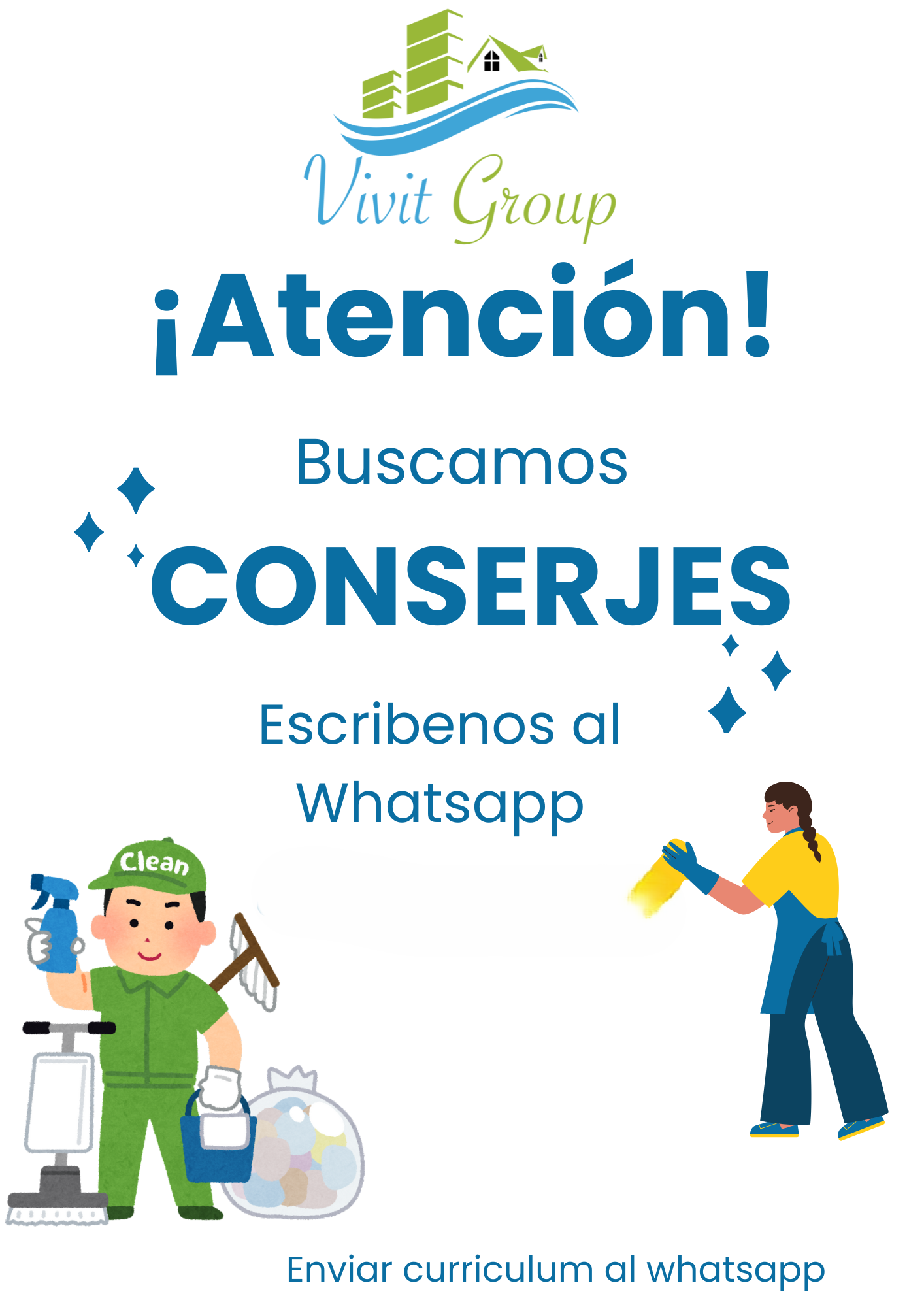 empleos disponibles - Buscamos Conserjes!!!