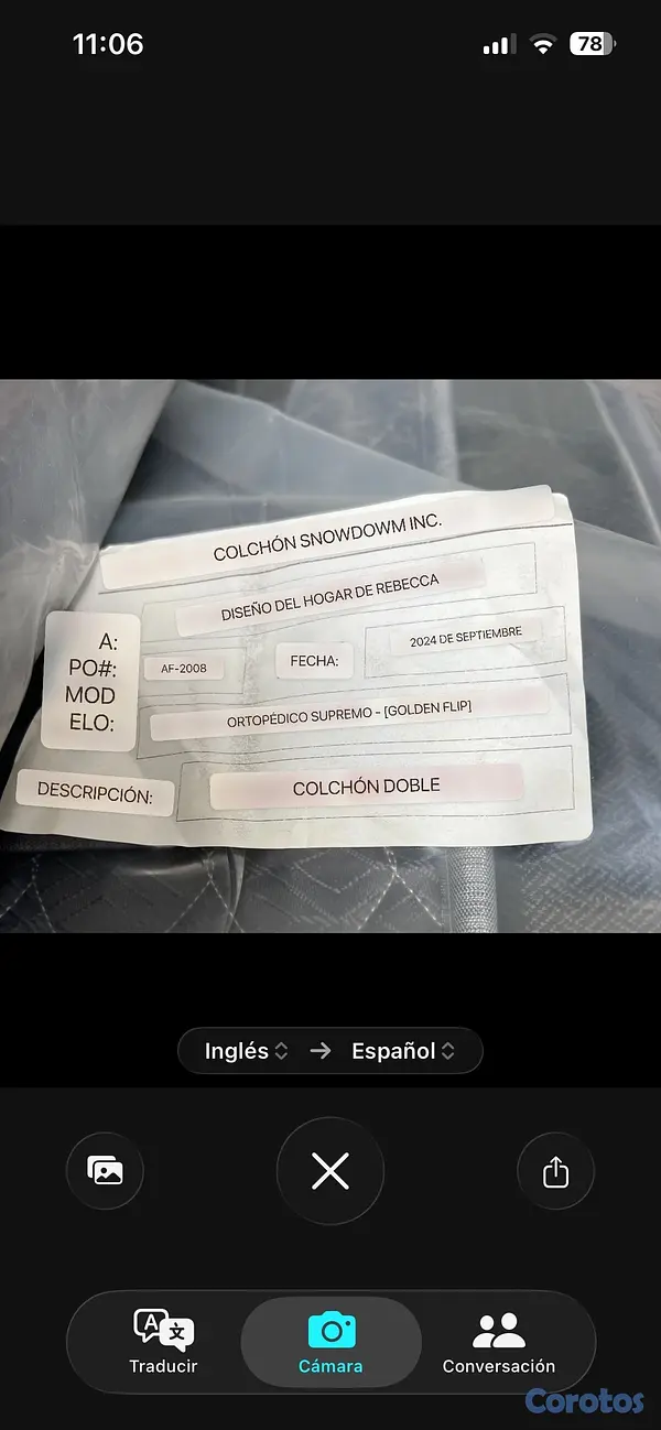 muebles y colchones - Colchón Doble , ortopédico supremo , Queen( 54 pulgada) 4
