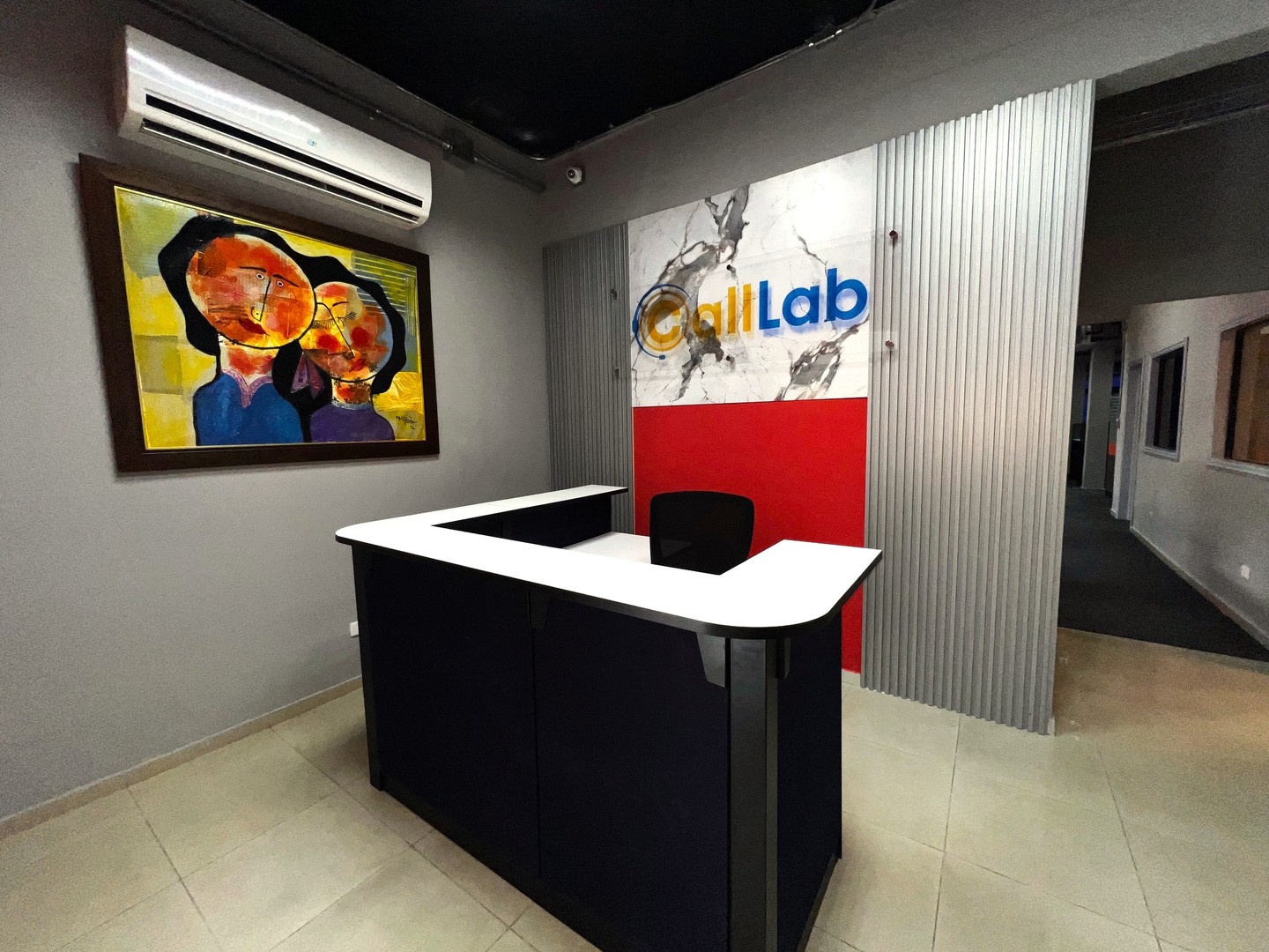oficinas y locales comerciales - Local Amueblado para Call Center Ens. La Fe 
