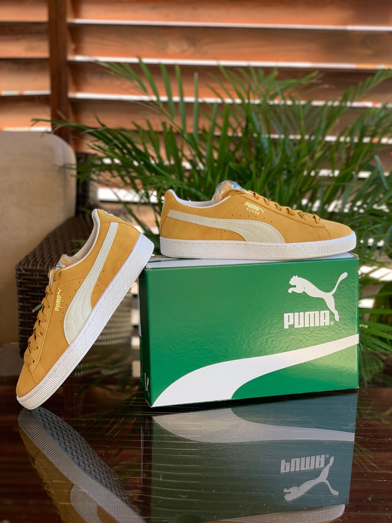 zapatos para hombre - Puma Suede Classic Yellow