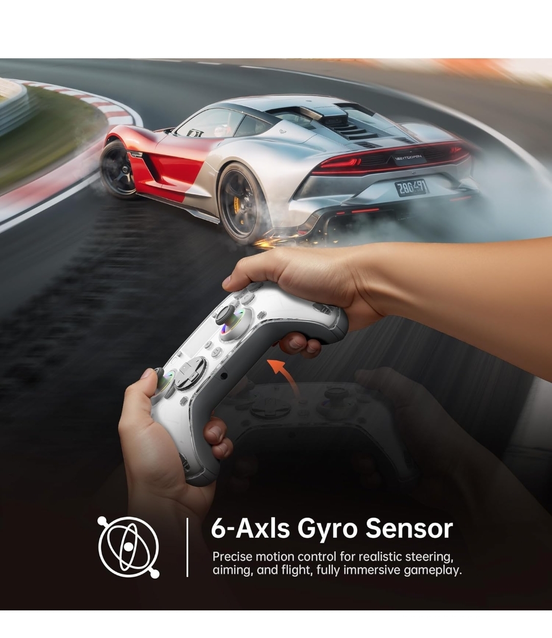 consolas y videojuegos - Control para Nintendo SWITCH, PS4 Y XBOX 3