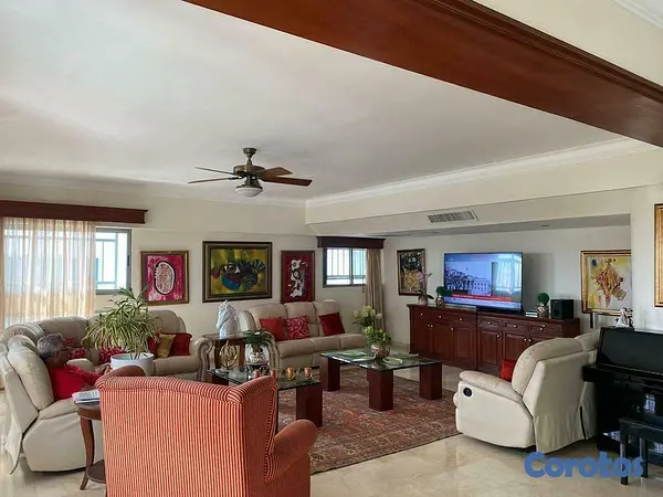 apartamentos - Excelente apartamento en Torre de Santo Domingo, próximo Av. Anacaona  4