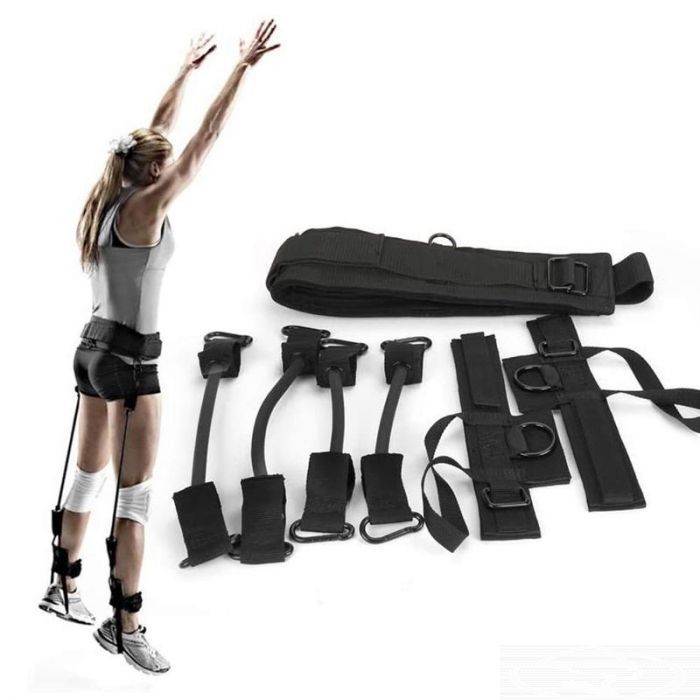 Artículos Deportivos - Bandas ligas de ejercicio ENTRENADOR VERTICAL DE ALTO SALTO CINTURON resistencia 2