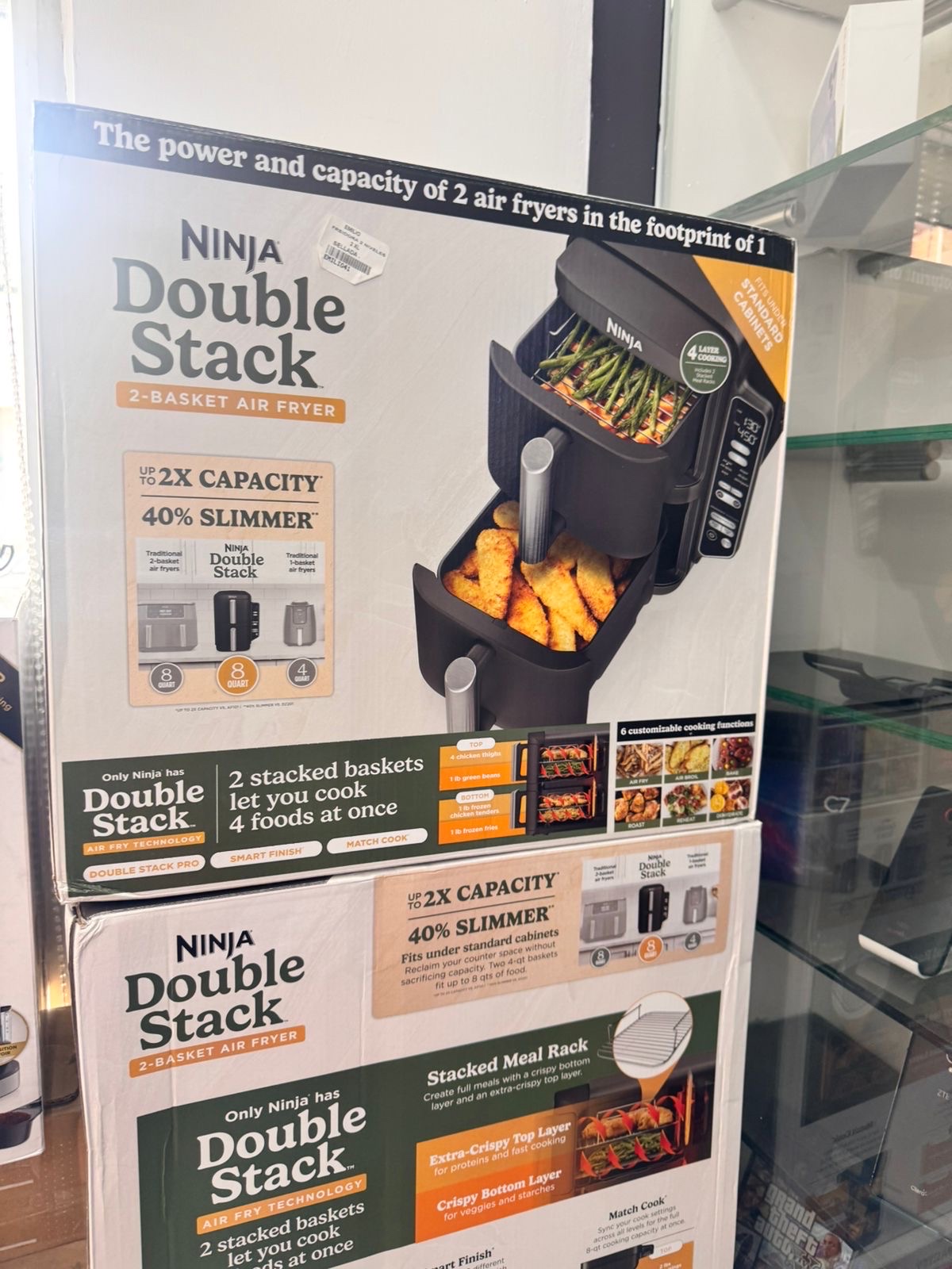 electrodomesticos - Airfriyers Ninja Double Stack 8 Cuartos último Modelo 0