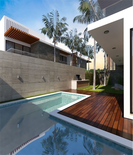 casas vacacionales y villas - Ventas de villas en downtown punta cana con 292mts 6