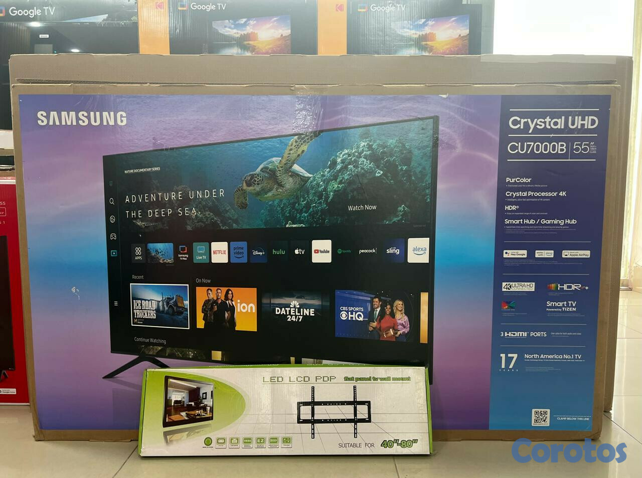 tv - TV SAMSUNG 55 PULGADAS U8000 2025 4K FULL HD NUEVA
