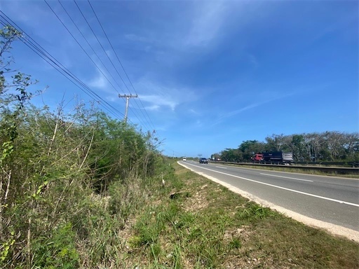 solares y terrenos - Venta de terreno de oportunidad en boca chica en la misma avenida con 100,000mts 7