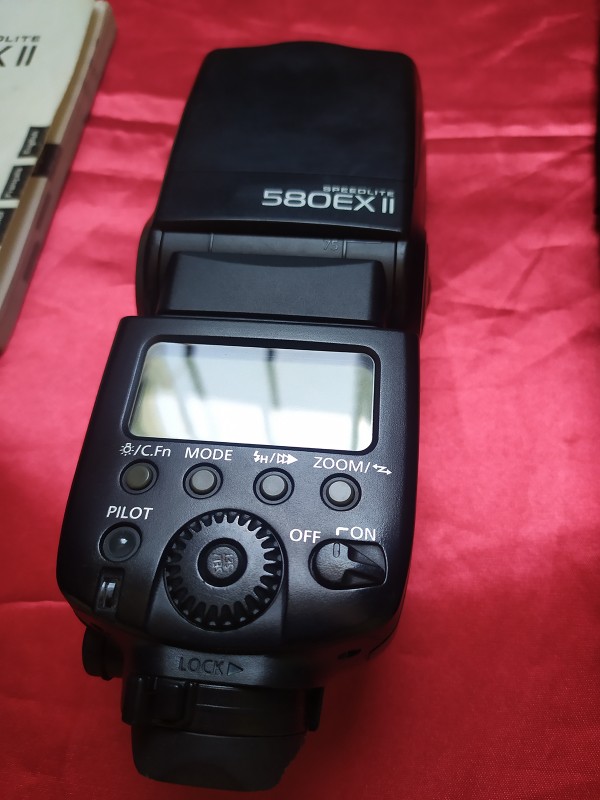 camaras y audio - Flash Canon 580EX II para Camara EOS rebel t3 t4 t5 t6 t7 5D MII MIII MIV 7D 8D